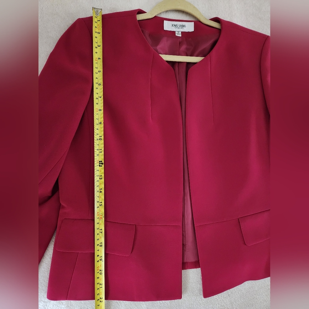 Jones Studio Separates Pink Size 12 Blazer Jacket - Picture 7 of 8